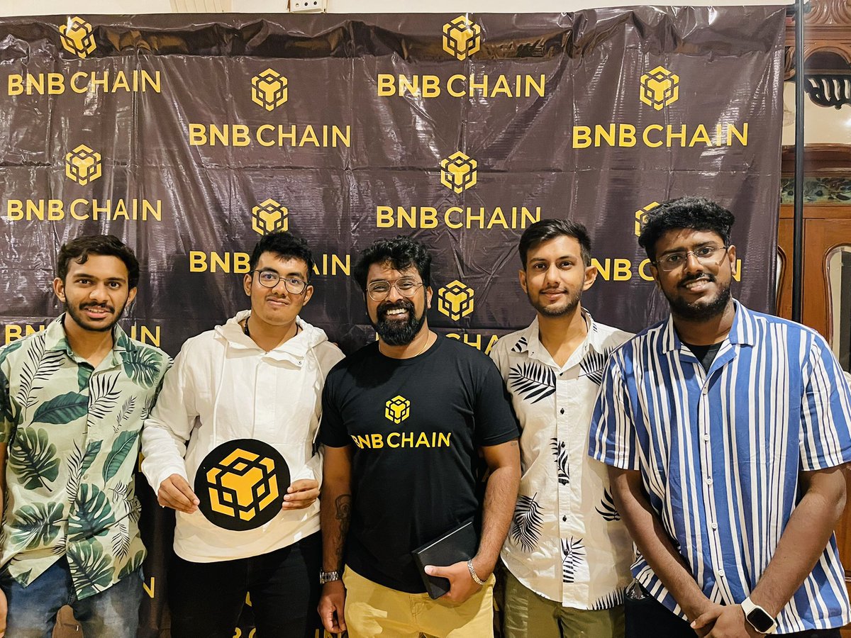 Divyeshgupta_'s tweet photo. Last night had a Insightful conversation  with the #Web3 people at the @BNBCHAIN Community Meet-up in Goa. 

They should organise such meetups frequently so that we can network with more and more people.
@ritikjain_eth @ExpeleeOfficial @binance #bnb  #bnbchain #goa https://t.co/M9hBnAQqTX