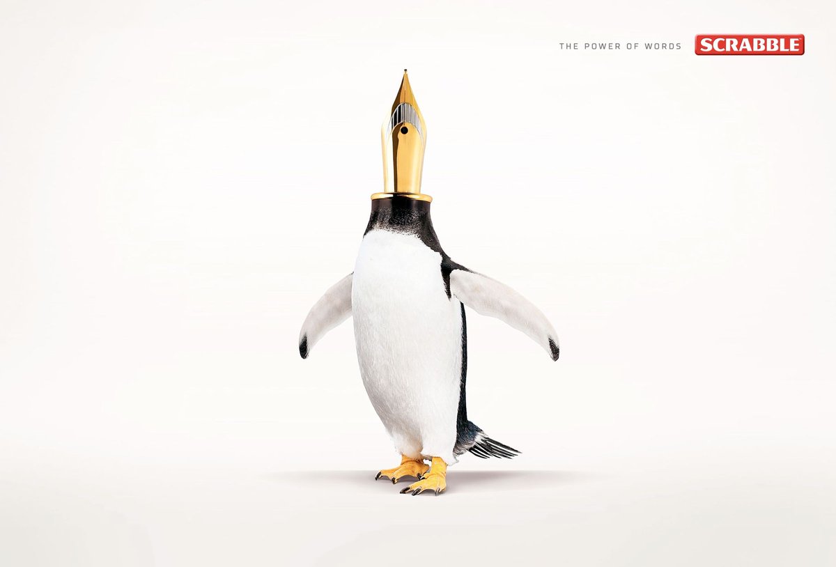 MisfitInt's tweet photo. I love these!
Cat-erpilla, car-rot, pen-guin
Brilliant print campaign 👏
Advertising Agency: Twiga
Client: Scrabble
Location: Ukraine
#printdesign #printdesigner #printdesigns #printdesigners #printdesignerlife #printdesignexperts #printdesigning https://t.co/w3avyy2ApZ