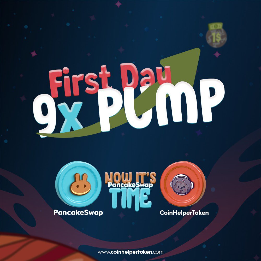 coinhelpertoken's tweet image. Coin helper token listed!!!

Now you can get me on Pancakeswap 🚀🚀🚀

➡️ pancakeswap.finance/swap?outputCur…

➡️ coinmarketcap.com/currencies/coi…

➡️ dextools.io/app/bnb/pair-e…

$CHT #CoinHelperToken #blockchain #token #bitcoin  #crypto