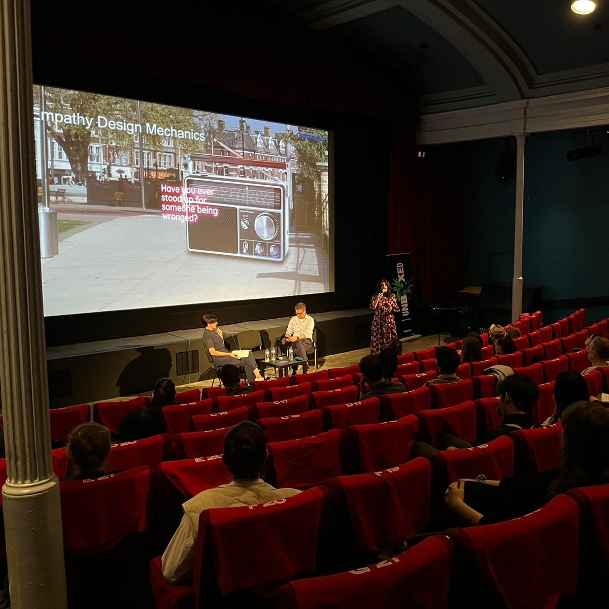It's Day 1 of the #EIFF22 industry programme! First up we had a case study with @Back2BackTheatr looking at their progressive work practice. And right now at @Filmhouse is an event exploring new ways of filmic communication looking at two projects commissioned by @unboxed2022