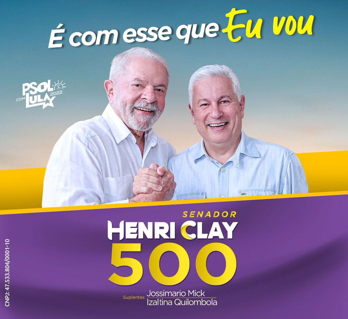 HenriClay's tweet photo. VAMOS JUNTOS PELO BRASIL RESGATAR OS DIREITOS DO POVO. https://t.co/rCWklzhKgr