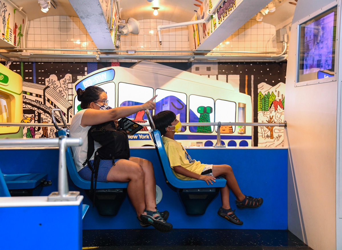 coolculture's tweet photo. Choo, choo! All aboard for a trip to the past! Located in a decommissioned subway station, the @NYTransitMuseum maintains a collection of vintage trains and buses for your family to climb into and explore. 🚂 🚍 #CulturalPartner

Photo credit: New York Transit Museum https://t.co/mn1GjuJZeR