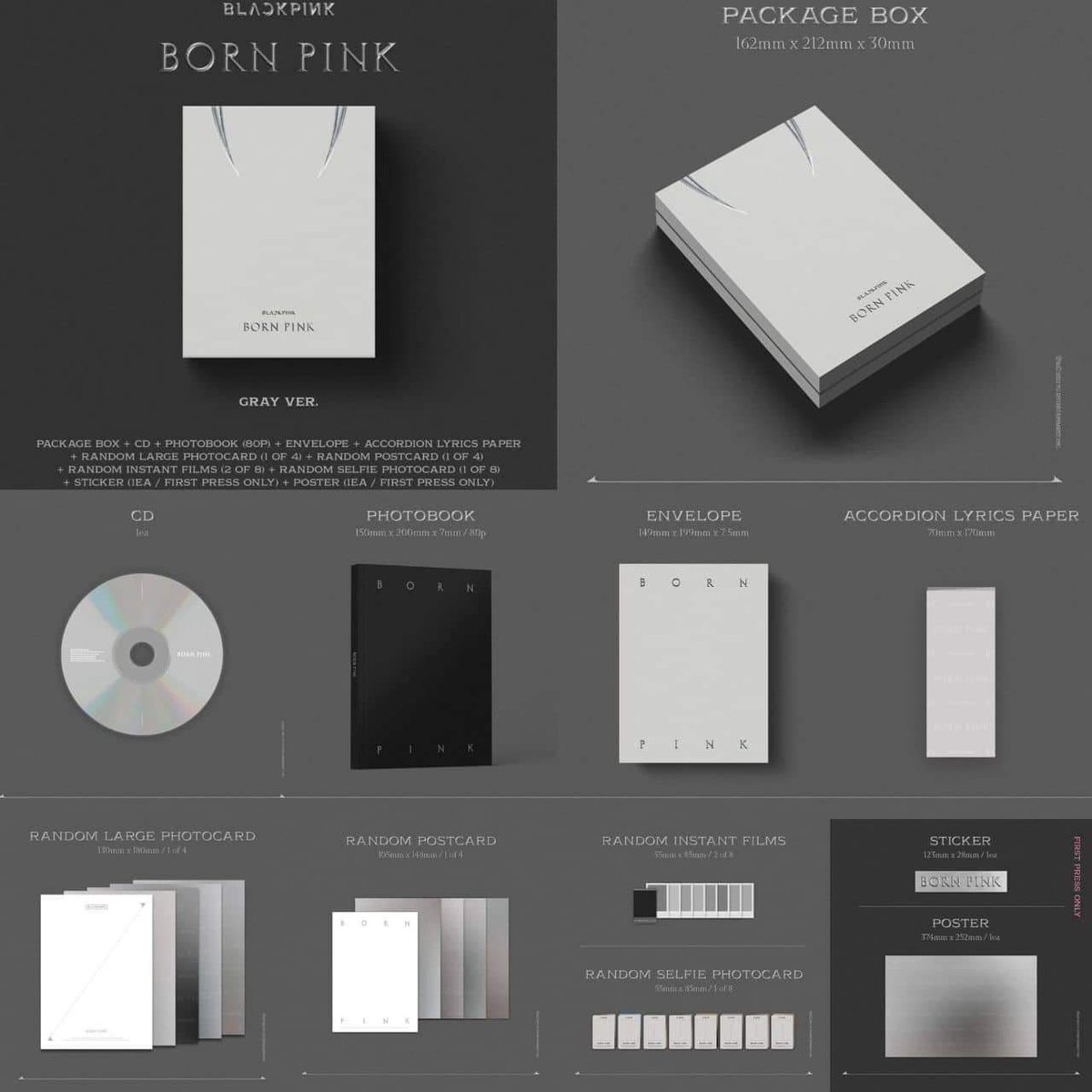 itsziacart's tweet photo. ✧*, wts lfb ph blackpink bornpink album↷ 🛒

● 860 ea 
● SEALED
● not onhand
● pay once all slots are taken
● 2-5 weeks eta ( after makaalis sa sokor)

mod: sco / flash / direct ggx
mop: gcash

tags : blackpink bornpink jennie lisa jisoo rosé 

#ziasells https://t.co/N61l2WHYHr