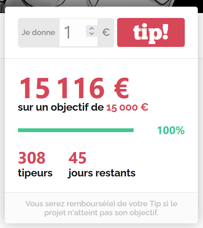 Fildrong's tweet photo. Quand je dis que la commu salée est dans le top 1% des plus déter sur Youtube/Twitch les gens ne comprennent pas. 

Aujourd'hui le crowdfunding du manga a été accompli en... 1h20

Voilà voilà hein

❤️💪🧂 https://t.co/kkZyjNuUHE