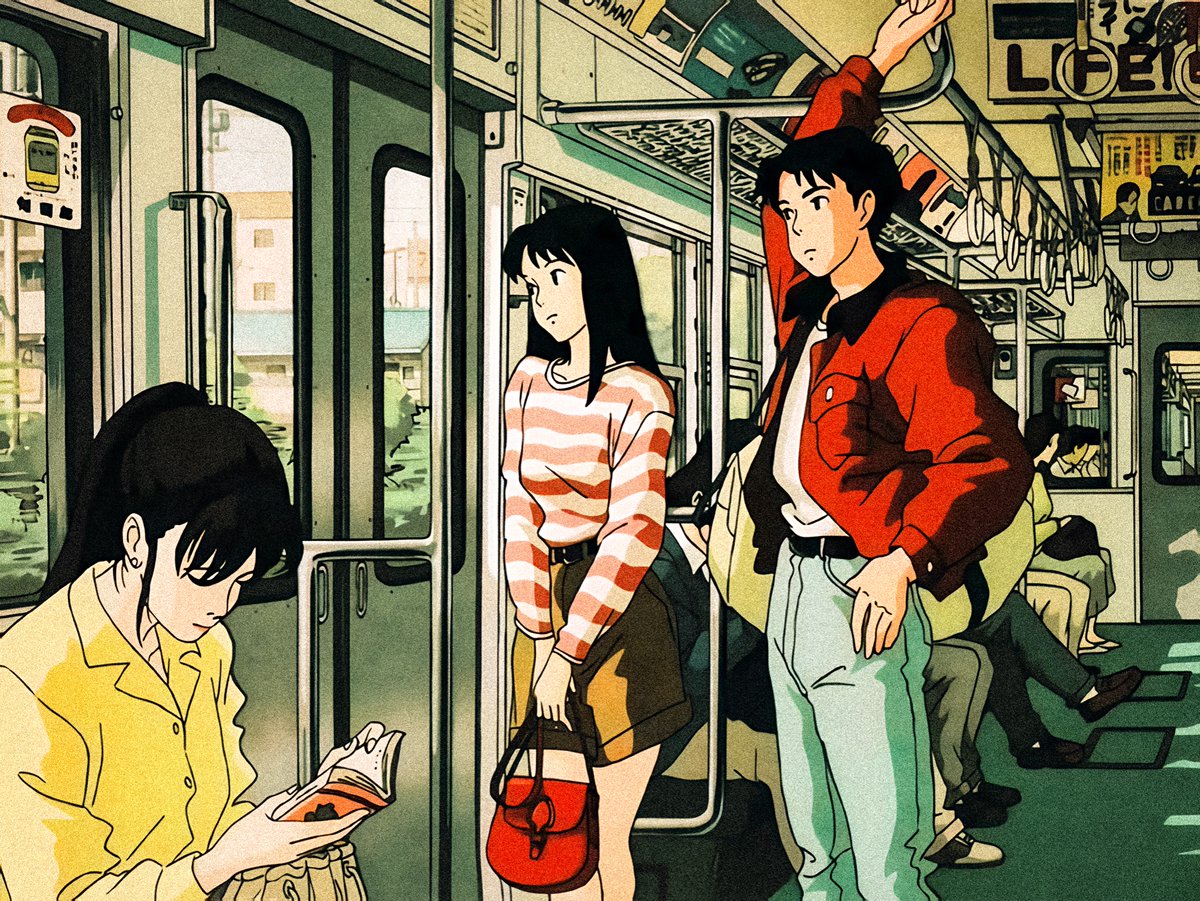 retro_anime's tweet image. 90´s ghibli vibes