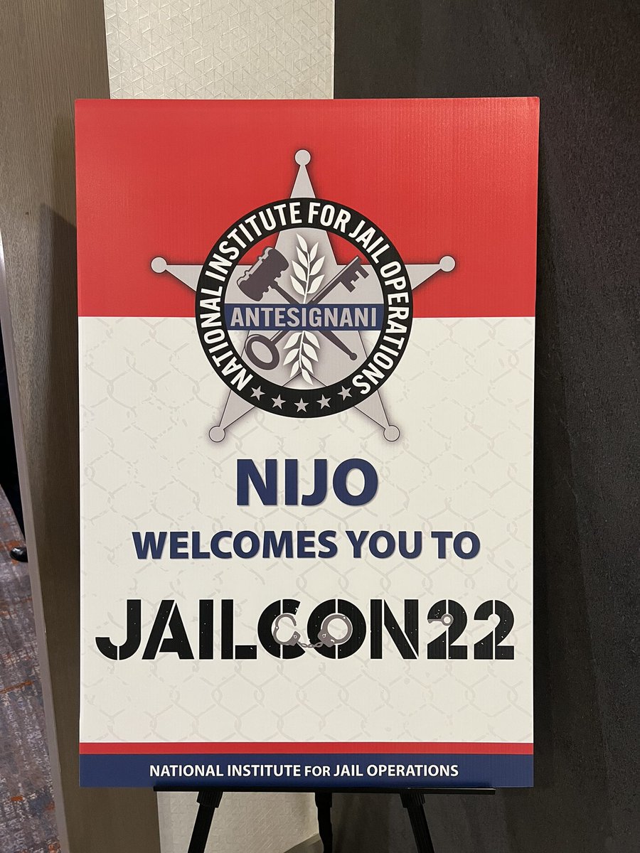 mcsosheriffAL's tweet photo. #JAILCON members are in Huntsville all this week talking to attendees about officer safety and wellness no-cost resources they have for officers who work in jails, detention, and correctional facilities. https://t.co/7745mVgyV7