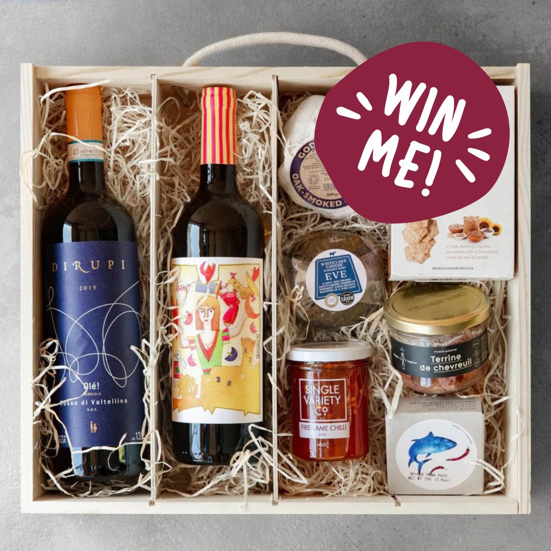 🍷GIVEAWAY!🍷 It's time to get those wine glasses out- Good Sixty and Cave have teamed up to offer you the chance to win this incredible hamper. Wine not enter?

TO ENTER:
🍷 Head over to Instagram: loom.ly/fuJ_F7c

#bristol #giveaway #competition #winehamper