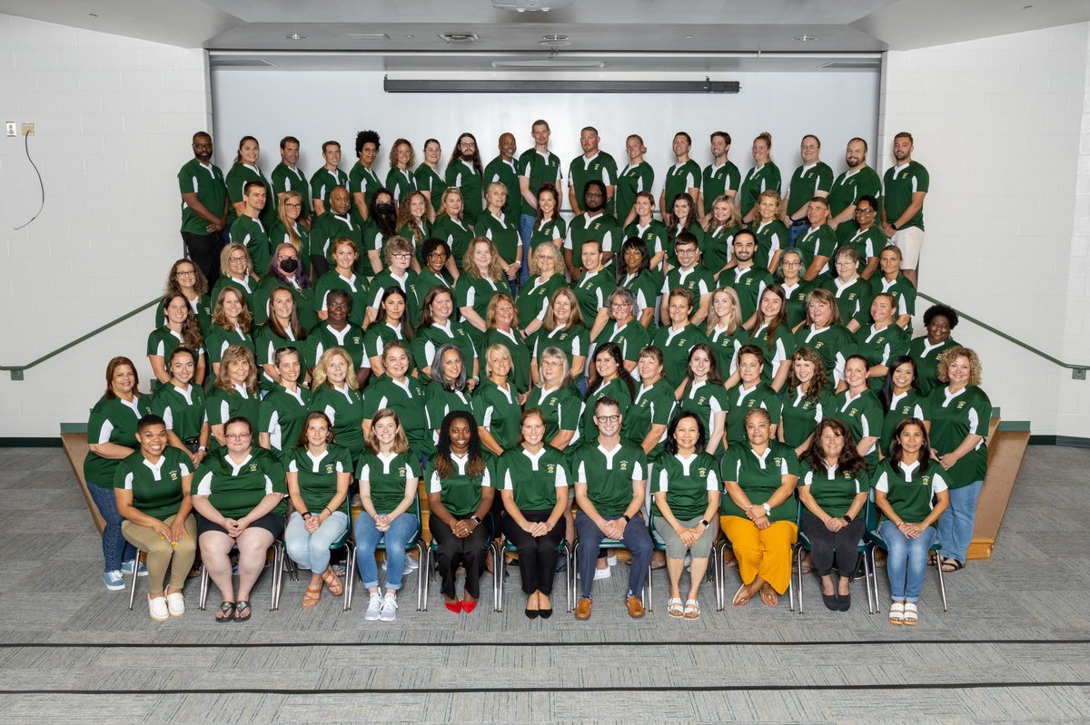 GaylePanthers's tweet photo. Our wonderful Gayle staff for the 2022-2023 school year. #gaylepanthers #gmspantherstrong #elevatestafford #back2scps https://t.co/tutaHhczZg