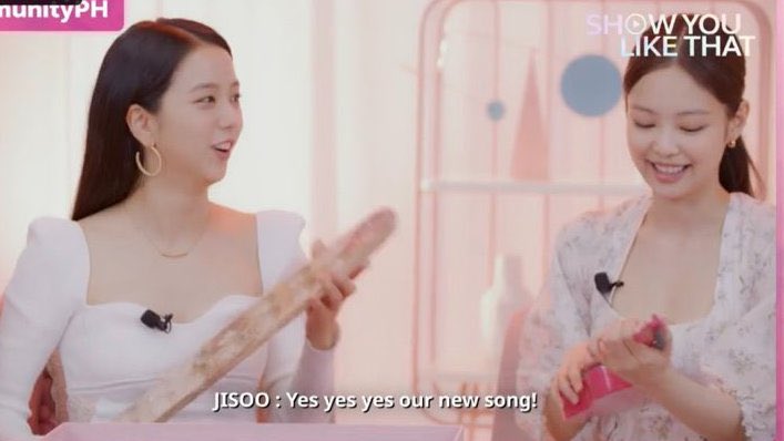 ShibaArmy1000x's tweet photo. Jisoo said this way back June 18, 2021 and we finally here! Spoiler Queen! https://t.co/pAgplqSr9P