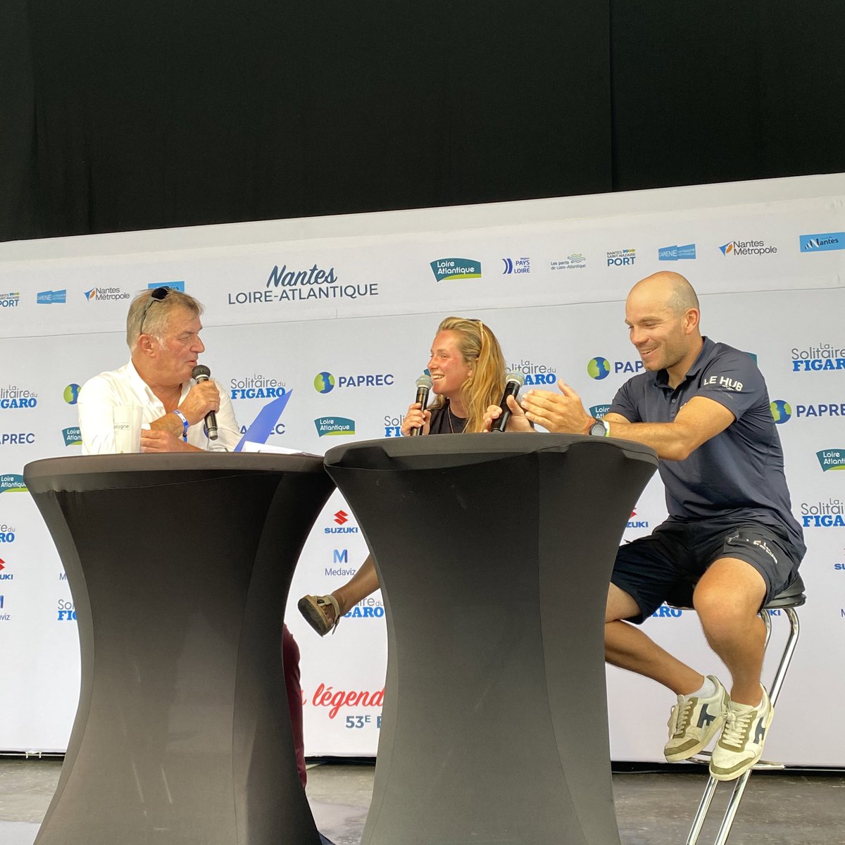 💬 Élodie Bonafous : “En ce moment, je me repose pour prendre des forces, je travaille la météo et je prépare mon avitaillement. Il faut se mettre un peu dans sa bulle avant le départ !” 🏁

#LaSolitaire