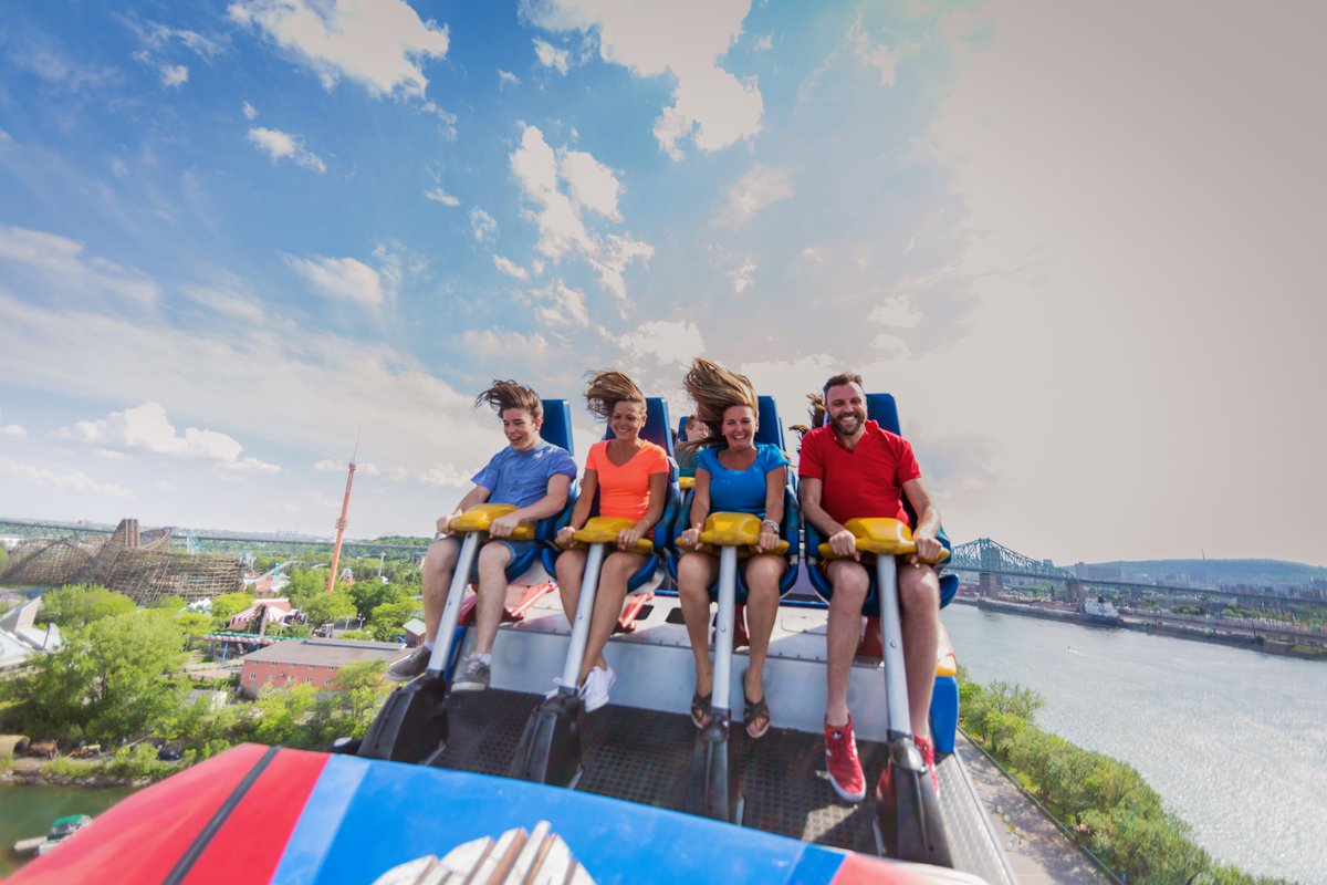 Montreal's tweet photo. It's #NationalRollerCoasterDay! 

RT if you love the thrill of @LaRondeSixFlags. 🎢

#montreal #MTLmoments https://t.co/7Eu82iIGcv