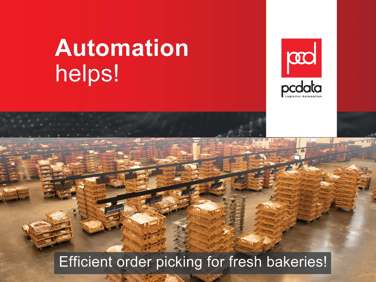 Support and Simplify! 
Labor shortages; bakeries are hiring different workers, with non English speakers having to read product lists &amp; pick sheets. Support your workforce with Pcdata's picking system Distrib, train up time is short, dispatch is quickly and error free <a href="/BakingExpo/">IBIE 2025</a>
