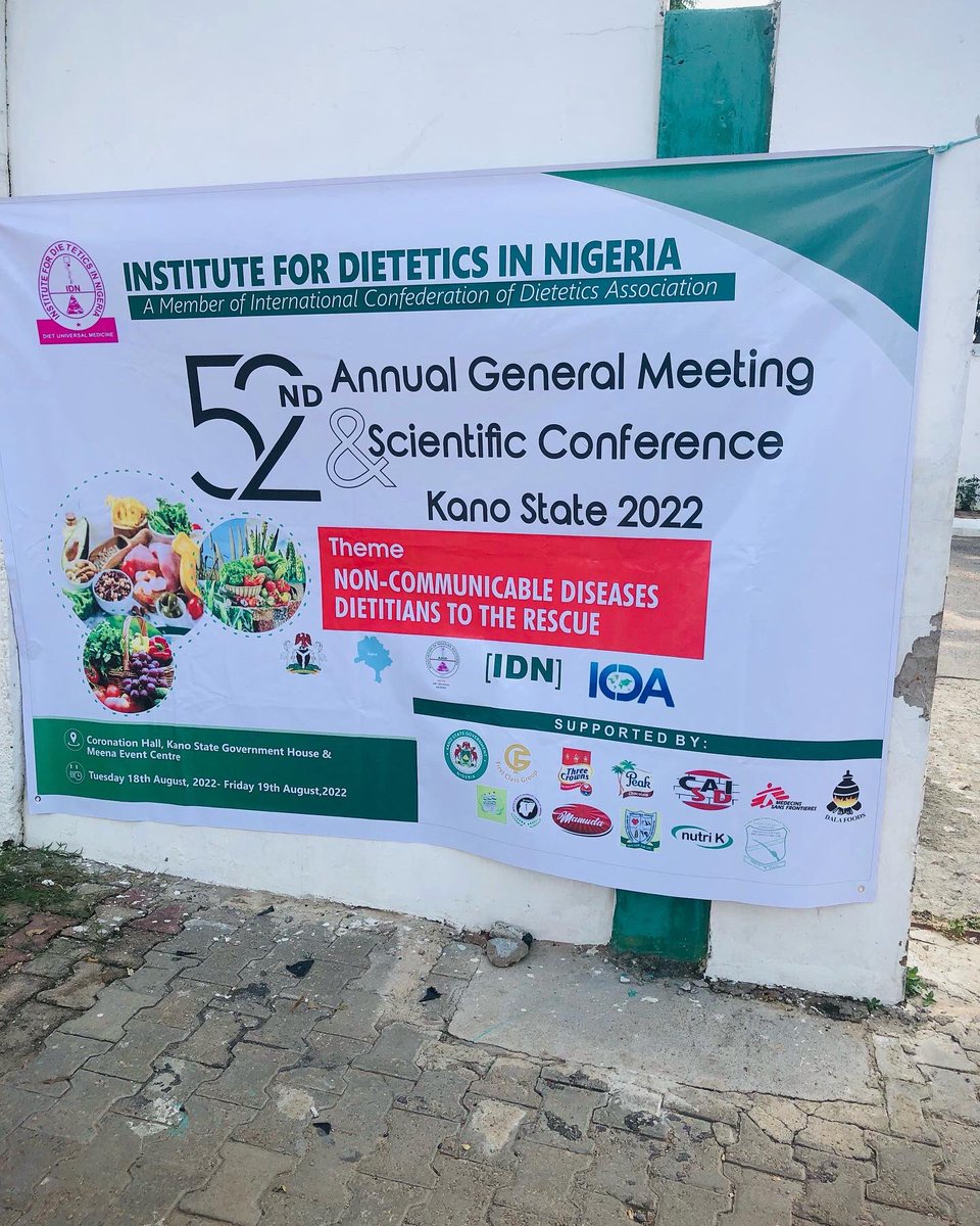 Annual dietetics conference 2022. Government house kano #dietetics #conference #governmenthousekanostate