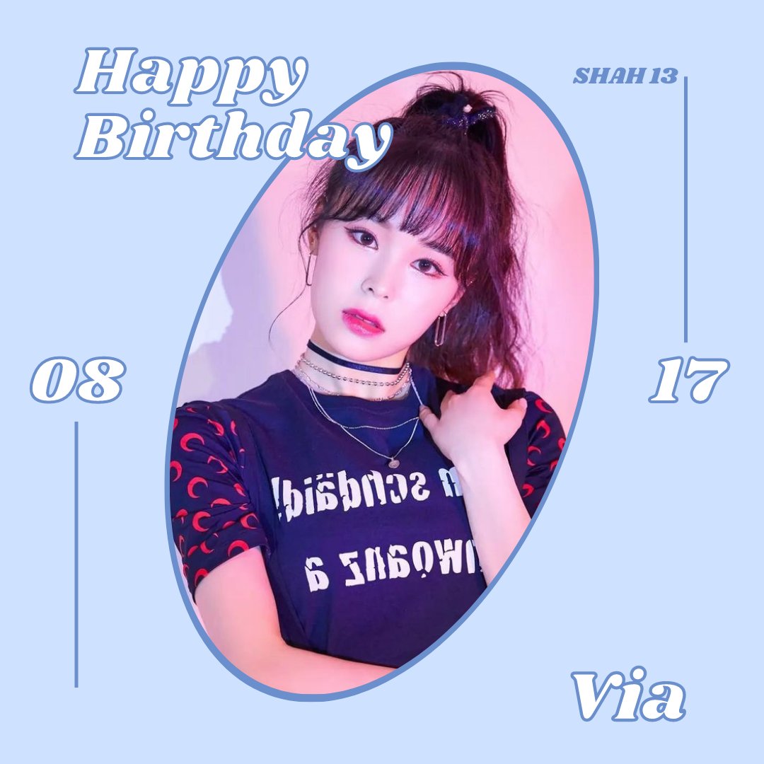 shah_13_'s tweet photo. [🎂] Happy Birthday to...

> Via (Kim Bi Ah) | FANATICS
#HappyViaDay
#Fanatics #Via

@fascinoent https://t.co/ha6Tmpg8ul