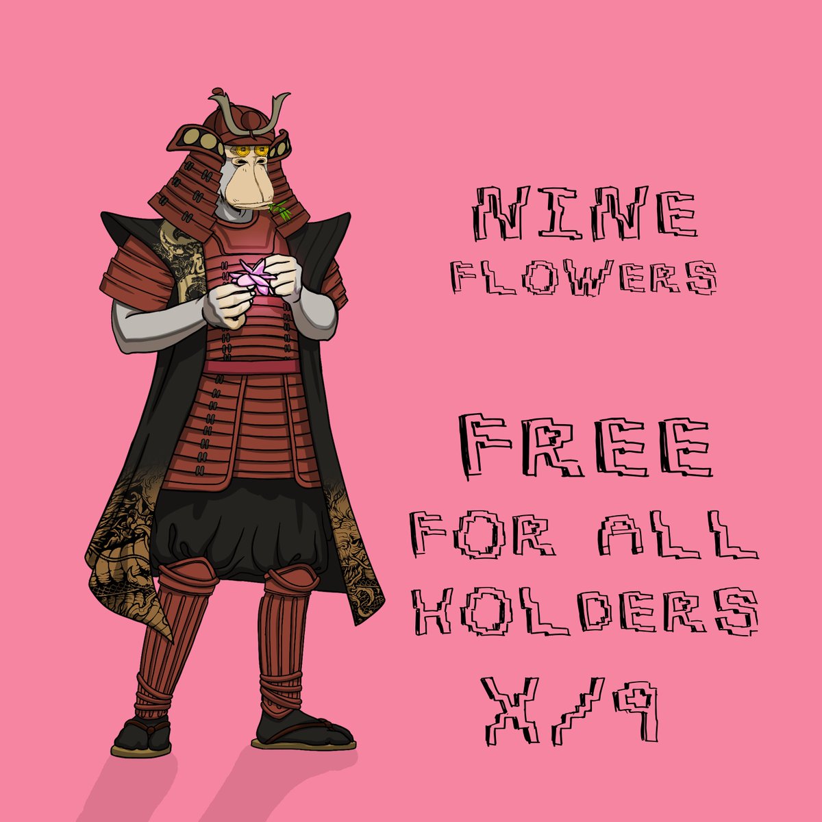 9 Flowers🌸
9 Utilities 🔥
9 DAOs ⛩

Giving power to our holders