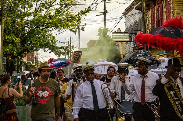 FQPhotog's tweet photo. New artwork for sale! - "Secondline on Frenchmen" - https://t.co/AALzQCxOp3 @fineartamerica https://t.co/DvvEc6i9s7