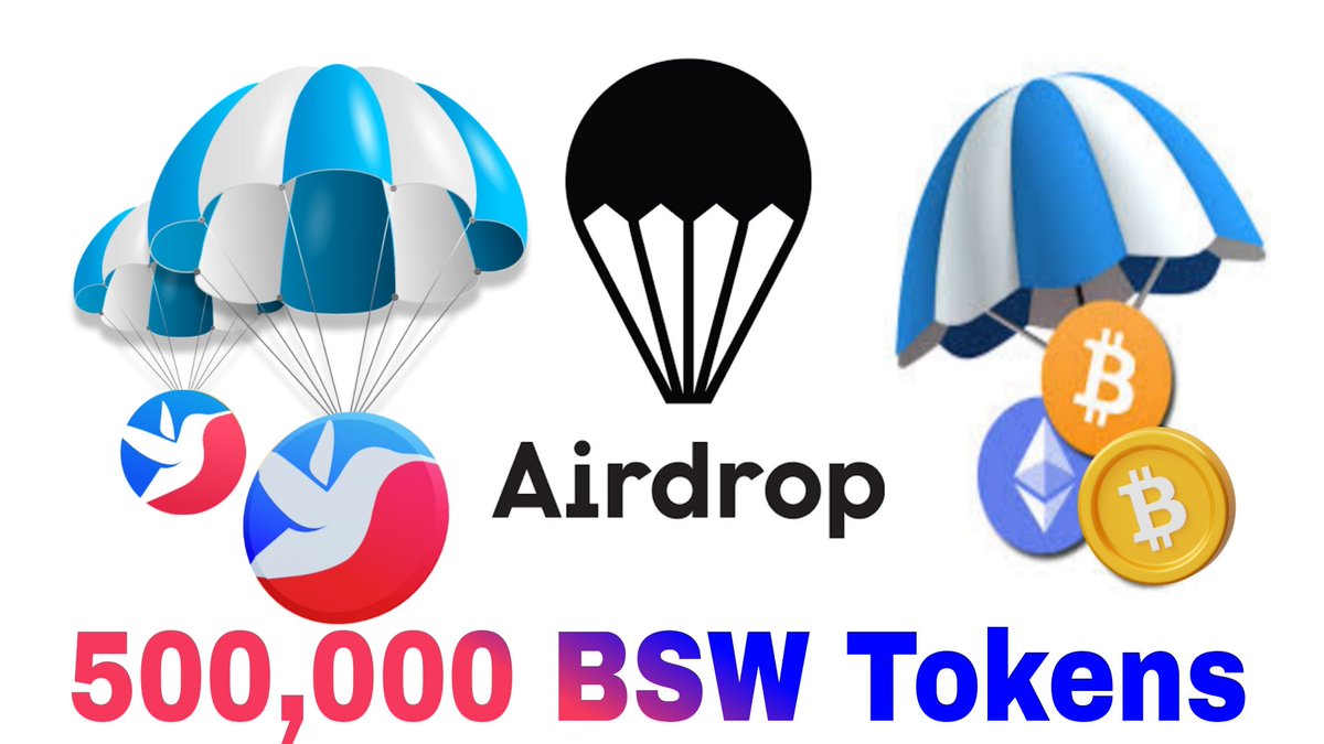 Biswap Airdrop Live 🏆
docs.google.com/forms/d/e/1FAI…
Total Reward: 500,000 $BSW Tokens
Rate: ⭐️⭐️⭐️⭐️⭐️
Winners: 10,000 Randomly 
🎁Like RT &amp; 3 friends Tag
Distribution: 1st Oct 2022
🎁Biswap 100,000$ Airdrop

#Airdrop #Airdrops #biswap_earn #Binance