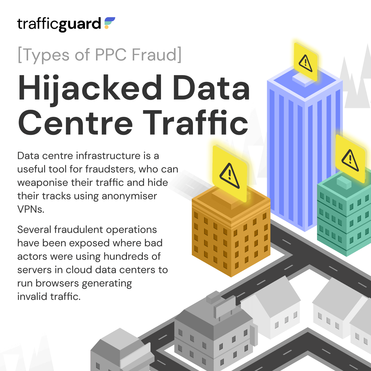 TrafficGuardAI's tweet photo. Data centres offer all the infrastructure needed to run fraud operations, including quick, high-bandwidth networks, anonymity, and elastic, on-demand technology.
#digitalmarketing #AdSpend #Ads #googlead #AdFraud #digitaladvertising #TrafficGuard #ppcfraud #ppc #ppccampaign https://t.co/2YywbAvRzP