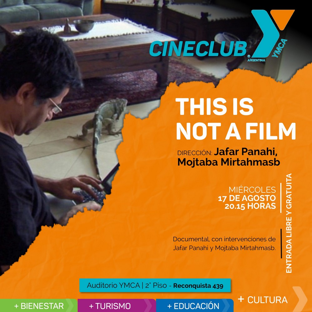 #CineclubYMCA Miércoles 17 de agosto, 20:15 horas
THIS IS NOT A FILM, de Jafar Panahi, Mojtaba Mirtahmasb cineclubymca.blogspot.com/2022/07/this-i…