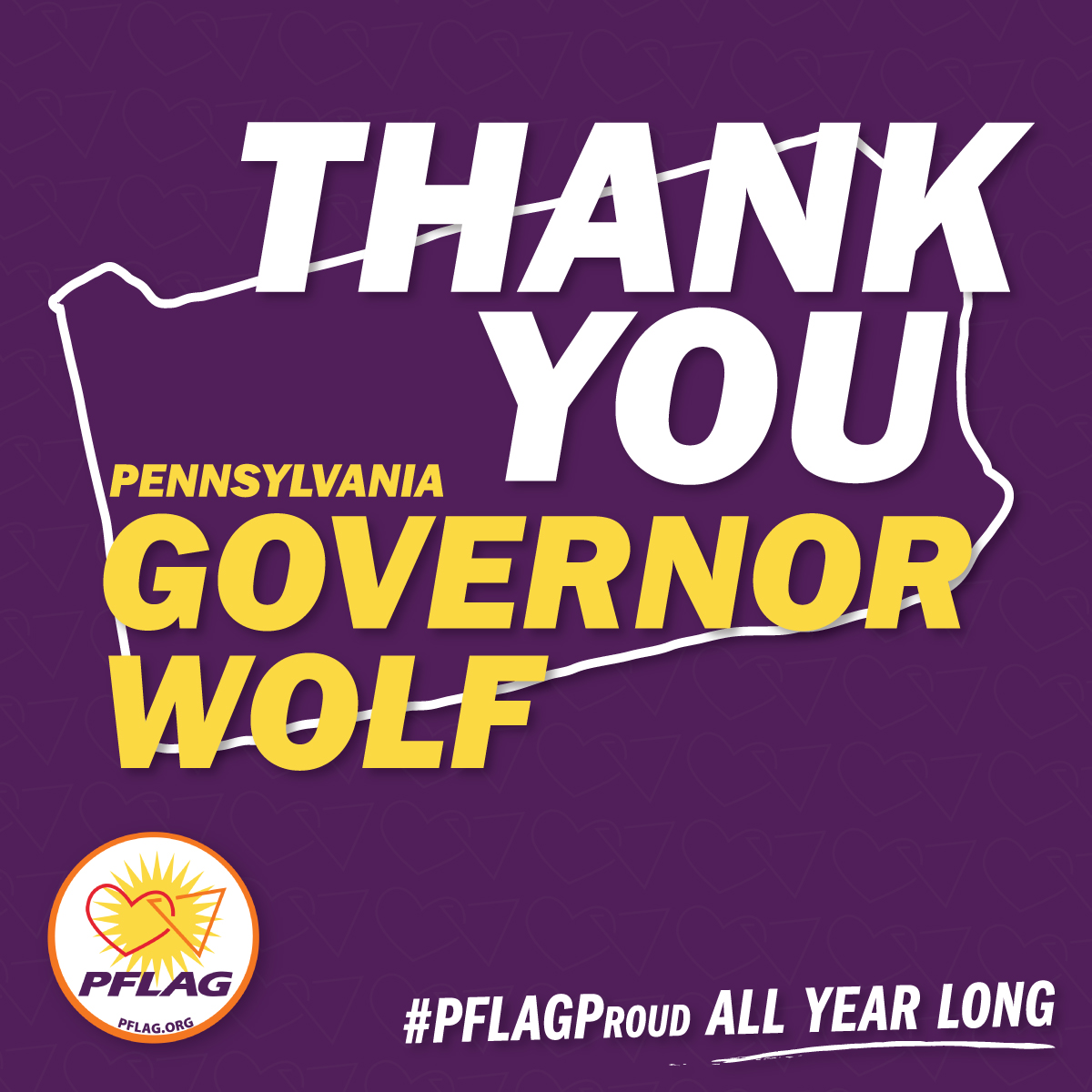 PFLAG's tweet photo. BREAKING: @GovernorTomWolf signed an executive order to protect Pennsylvanians from #ConversionTherapy. 

Thank you, Gov. Wolf, PA PFLAG Community, and all our coalition partners for continued work to ban the dangerous and discredited practice of 'conversion therapy.' #PFLAGProud https://t.co/mUEvfkY3QD