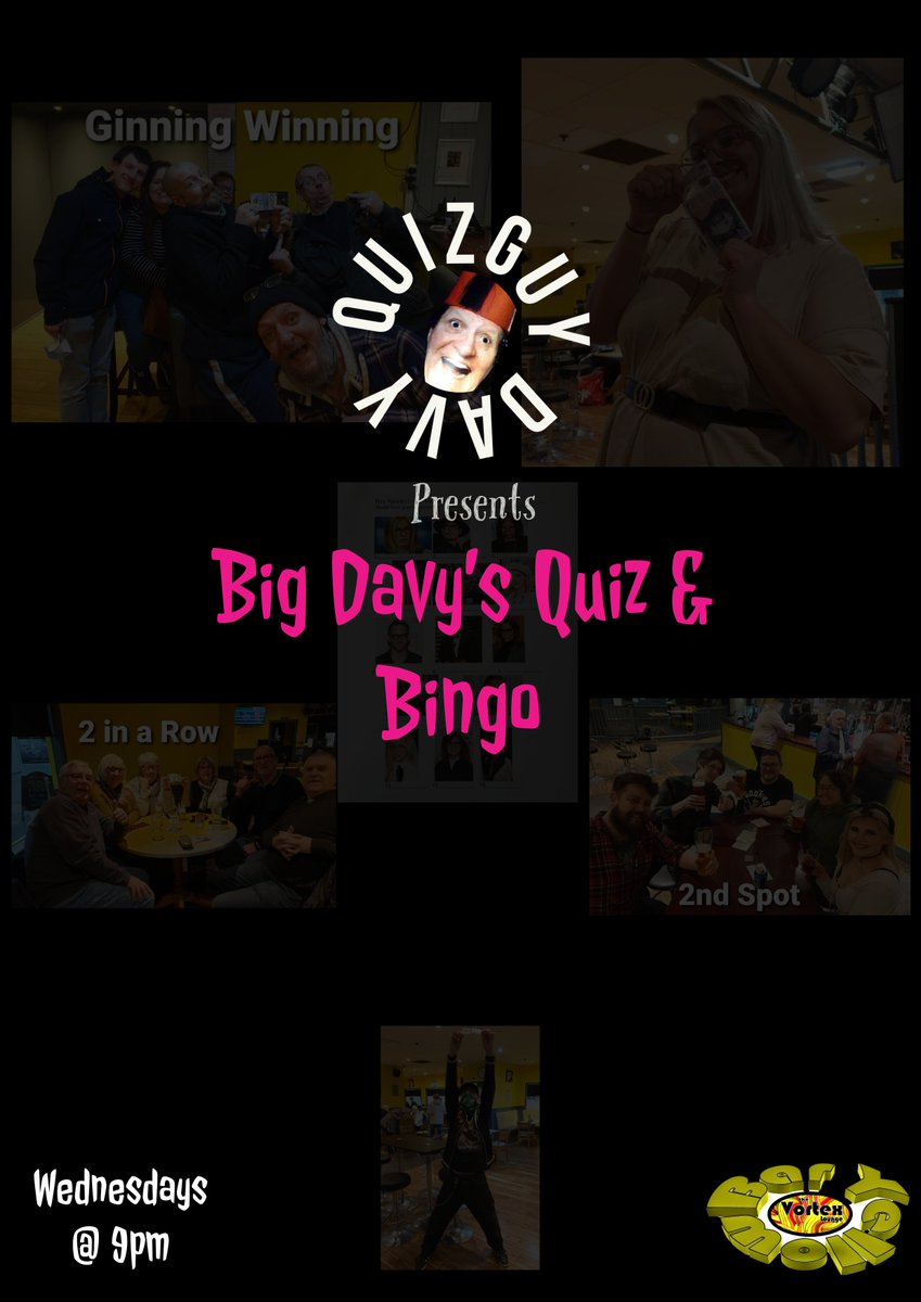 It's almost #PubQuiz time at Bar Yellow!

Get here in plenty of time to grab a table! The #bingo snowball prize is now over £250 and there's plenty more cash to be won!

#cumbernauld #supportyourlocal