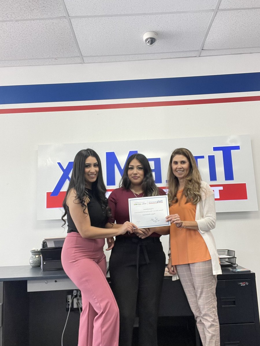 Celebrating an anniversary!  Victoria Flores! Congratulations and cheers to many more#tmxcareer#LoveWhereYouWork <a href="/TMXCompanies/">TMX Companies</a>