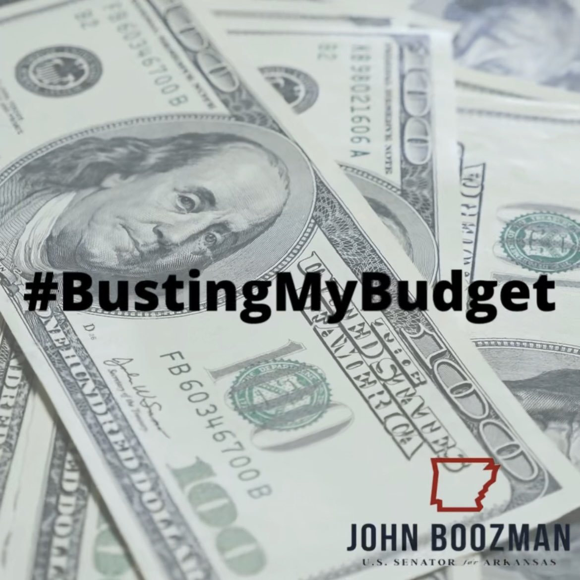 JohnBoozman's tweet photo. Be sure to follow along all week to hear what Arkansans have to share about how the Biden administration’s policies are #BustingMyBudget and making it harder to afford to live, work and keep up. https://t.co/nDSO0yF7W8