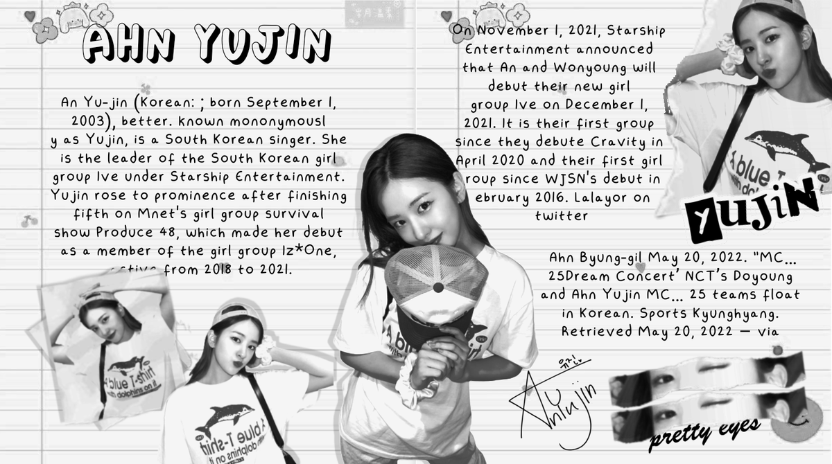 LALAYOR's tweet image. #YUJIN scrapbook