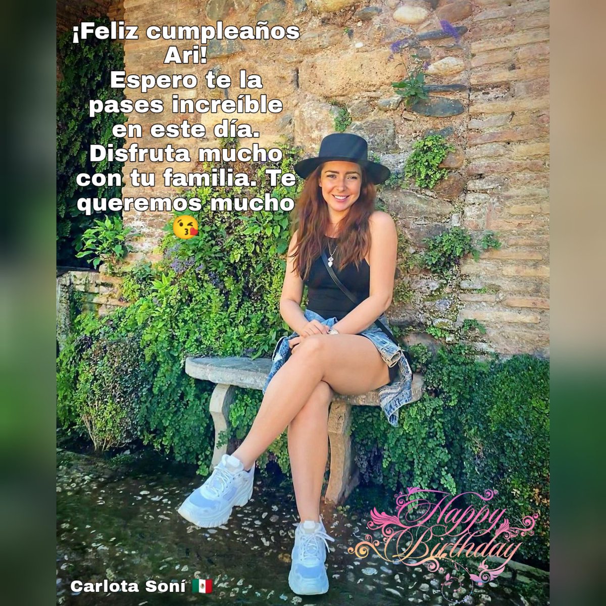 AriLovers_Inter's tweet photo. Hoy es un día muy especial pues es el cumpleaños de nuestra hermosa #ariadnedíaz 

De parte de todo #Arilovers queremos desearte un MUY Feliz cumpleaños!!!

Esperamos te la pases increíble 😘😘🎂🎂🎂🥳🥳🥳 https://t.co/v22961oS3O