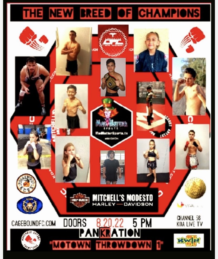 TattoodYoda1's tweet photo. 🔥For those interested in watching the Live Fight on Aug 20th, the link below will direct you to our #KOACOMBAT SPORTS TV CHANNEL🥊
🔸WATCH IT LIVE AUG. 20, 2022! SEE YOU THERE FIGHT FANS!
#KOACOMBAT @KoaCombat
#cageboundfc
https://t.co/LqaBwPEsJm
https://t.co/iFLyjjZFxE… https://t.co/z4V63y8Dog