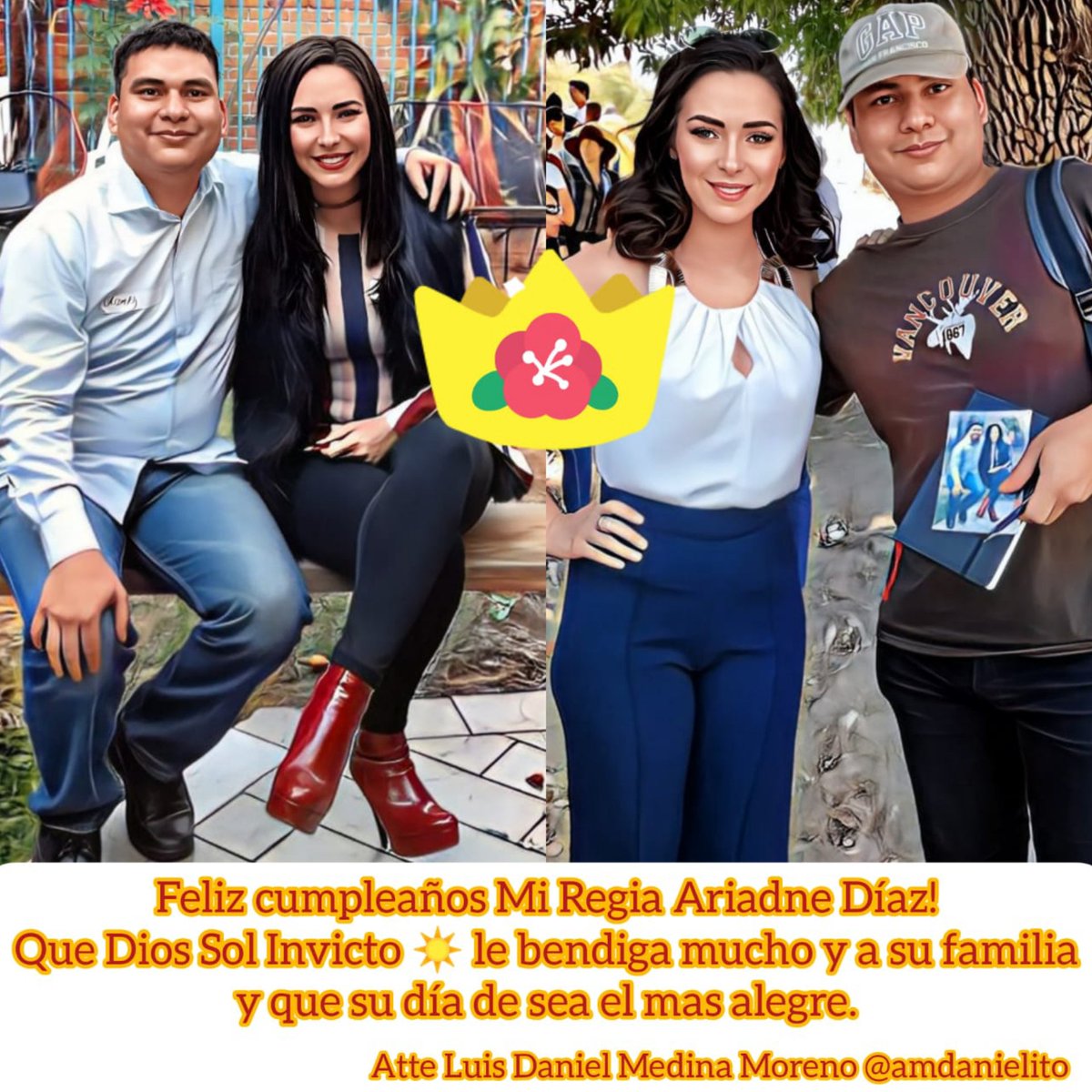 AriLovers_Inter's tweet photo. Hoy es un día muy especial pues es el cumpleaños de nuestra hermosa #ariadnedíaz 

De parte de todo #Arilovers queremos desearte un MUY Feliz cumpleaños!!!

Esperamos te la pases increíble 😘😘🎂🎂🎂🥳🥳🥳 https://t.co/a7lTICm1PJ