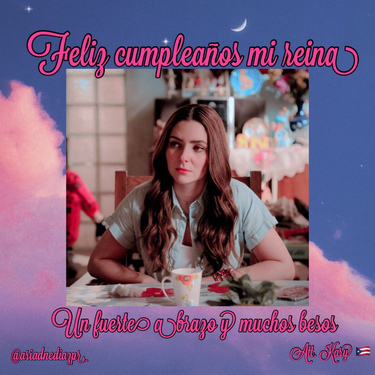 AriLovers_Inter's tweet photo. Hoy es un día muy especial pues es el cumpleaños de nuestra hermosa #ariadnedíaz 

De parte de todo #Arilovers queremos desearte un MUY Feliz cumpleaños!!!

Esperamos te la pases increíble 😘😘🎂🎂🎂🥳🥳🥳 https://t.co/a7lTICm1PJ