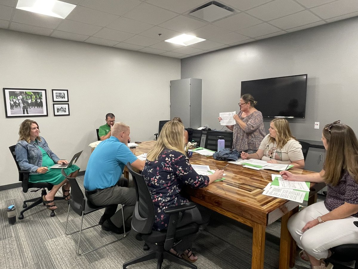 New staff training and welcome underway! We are OSAGE !!  <a href="/OsageCSD/">Osage CSD</a> <a href="/CentralRivers/">Central Rivers AEA</a>