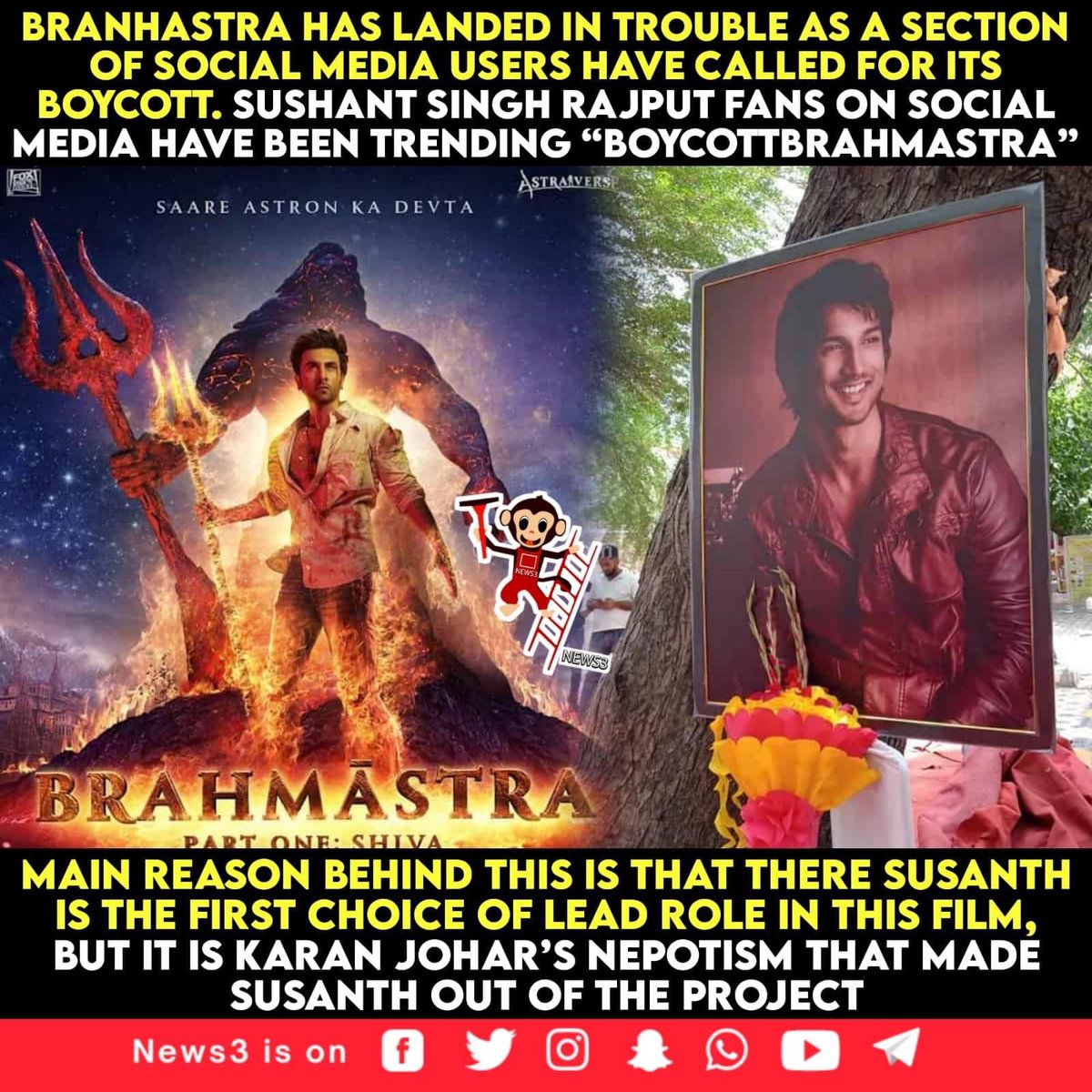 RamanNirmaan's tweet photo. people that boycotted #LalSinghChadha
 Please boycott #bhramastra aswell
😂😂😂😂😂 https://t.co/zw7y6tlWpN