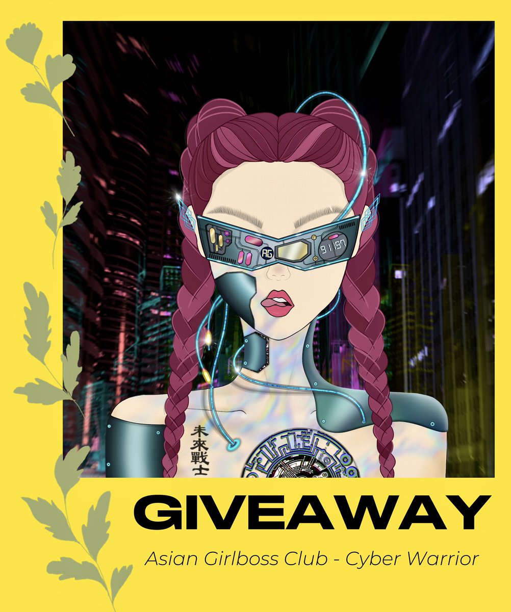 🚨 GIVEAWAY ALERT 🚨 
We’re giving away a Super Rare Asian Girlboss NFT🥰 
✨Follow <a href="/AsianGirlbossC/">AsianGirlbossClub | NFT 🧧</a> 
✨Like &amp; WT
✨Tag 3 friends 
Winner will be announced at 100 RT🔥
#NFTs #NFTCommunity #NFTGiveaway #WomenInNFTs #Web3 #nftcollectors