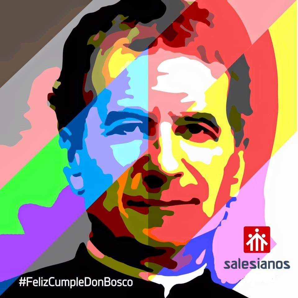 djcatolico's tweet photo. Un fuerte abrazo familia salesiana. Celebramos hoy 207 años del nacimiento del padre y maestro de la juventud! https://t.co/I4N7bEbEam