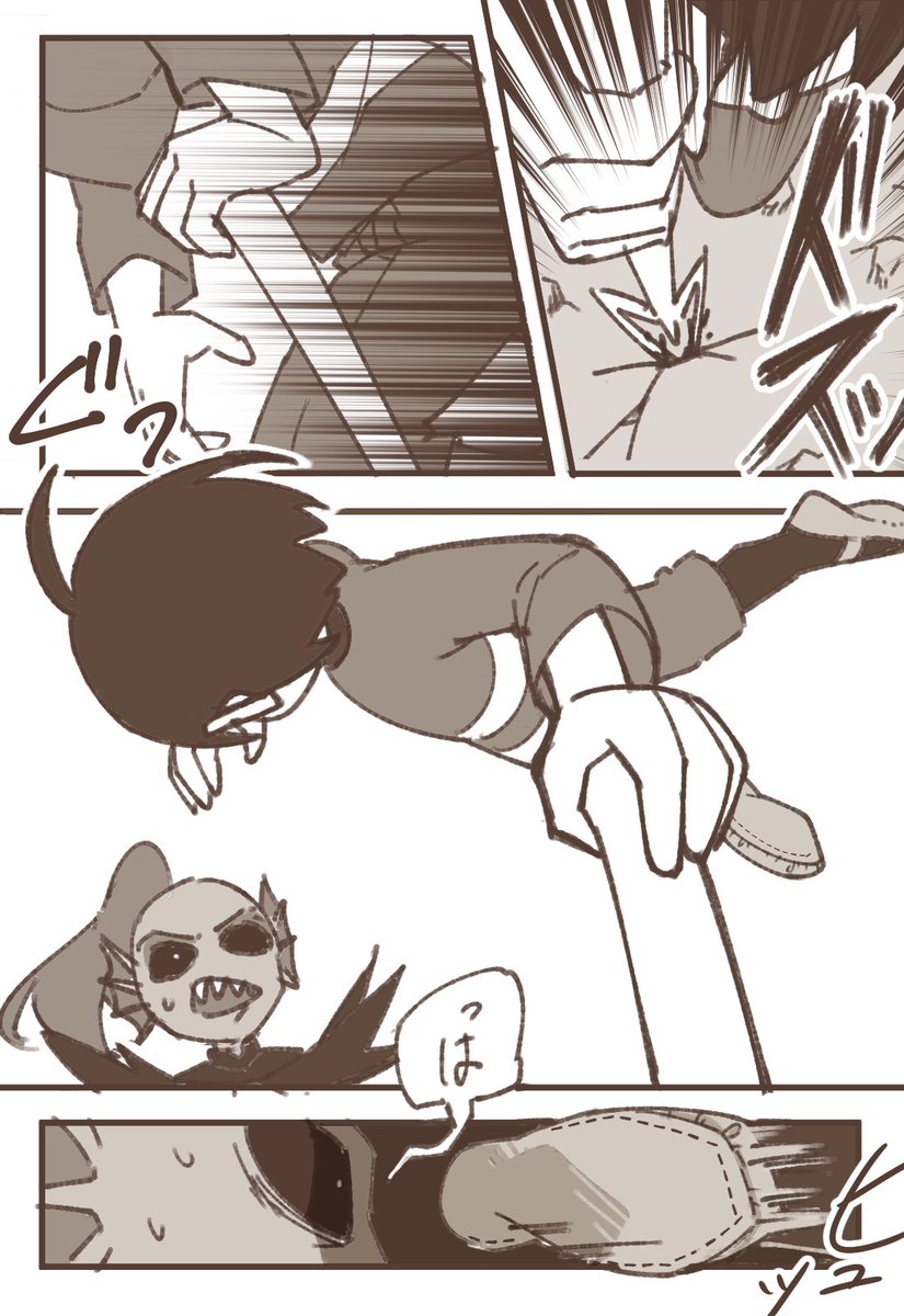 soraka_ut_dr's tweet image. バトルシーン難しい！！！！！！！