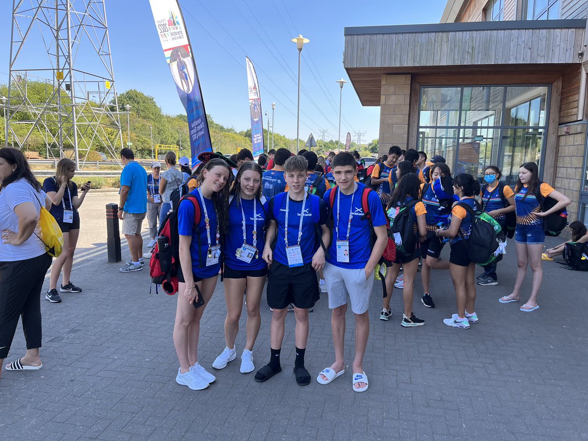 HamiltonBaths's tweet photo. Day 3 5 finals @ICGCoventry2022. Well done team SL. Home now and back to training with enthusiasm and a new set of goals. #SLLC #HamiltonBaths #EKswimteam https://t.co/Y74OZskcqM