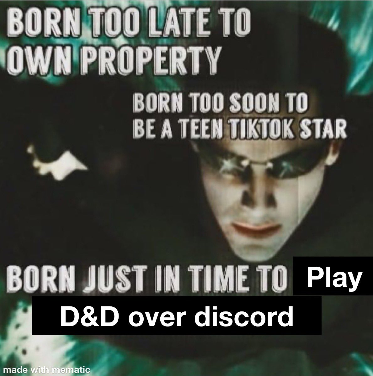 n_quests's tweet photo. At least I’ve got my fun rolling dice
#DnD #Memes https://t.co/RcQaK9gD3Q