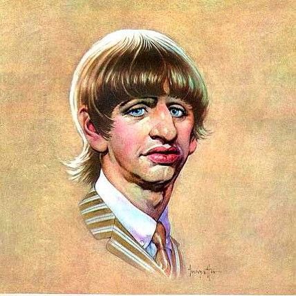 AlphaBeatles's tweet photo. Plus he was the only Beatle to be immortalized by #FrankFrazetta. https://t.co/Y3MH7pydX9