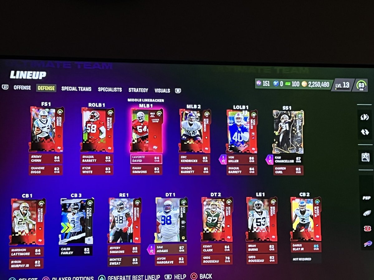 BortisPobby's tweet photo. @MUTdotGG How’s the team https://t.co/OaP9OIO8Jg