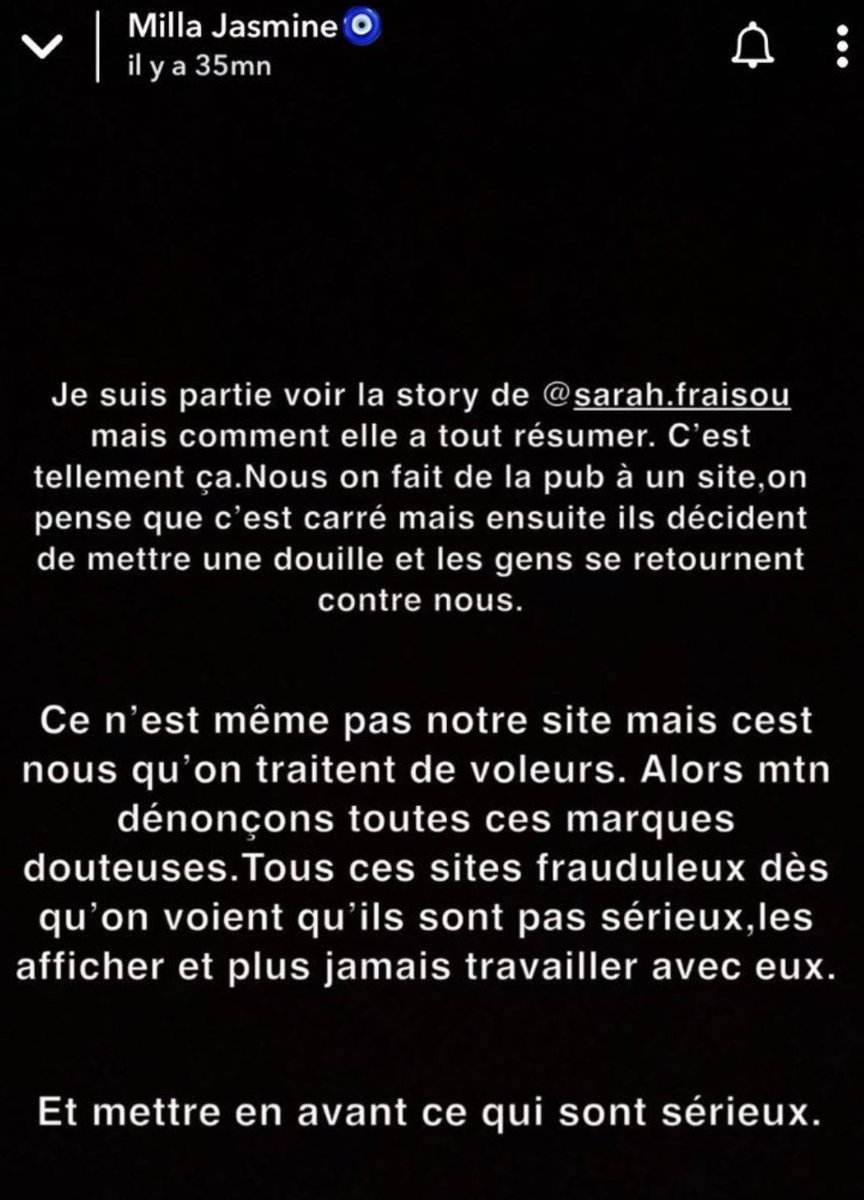 Audreylunique's tweet photo. Certaines influenceuses veulent dénoncer les arnaques (après avoir pris le billet et fait la pub, évidemment) …

1/4 https://t.co/6PGhztR5jv