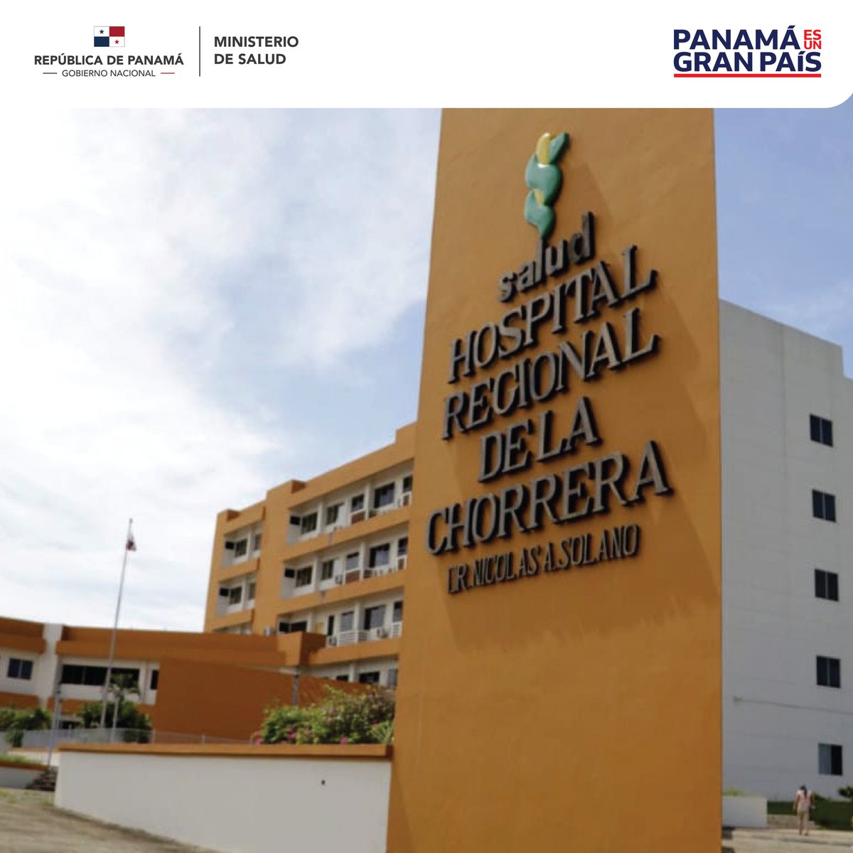 Realizamos un estudio para evaluar las instalaciones del Hospital Nicolás  A. Solano de La Chorrera, que asciende aproximadamente a 1.7 millones de  balboas, y contempla los ductos y compra de piezas para