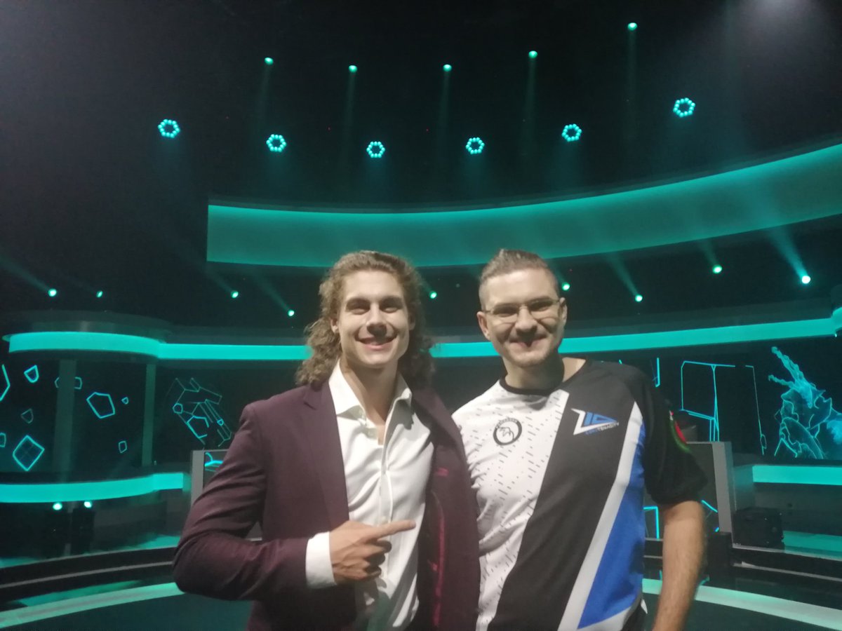 Finally getting a picture with the one and only Polish Gigachad