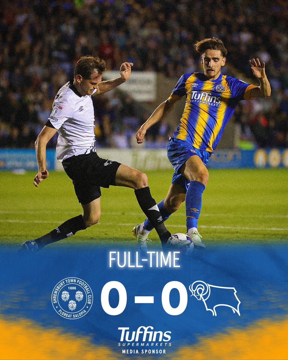 shrewsburytown's tweet photo. A point both teams can be proud of 🤝 https://t.co/Q8eOnxKC6Z