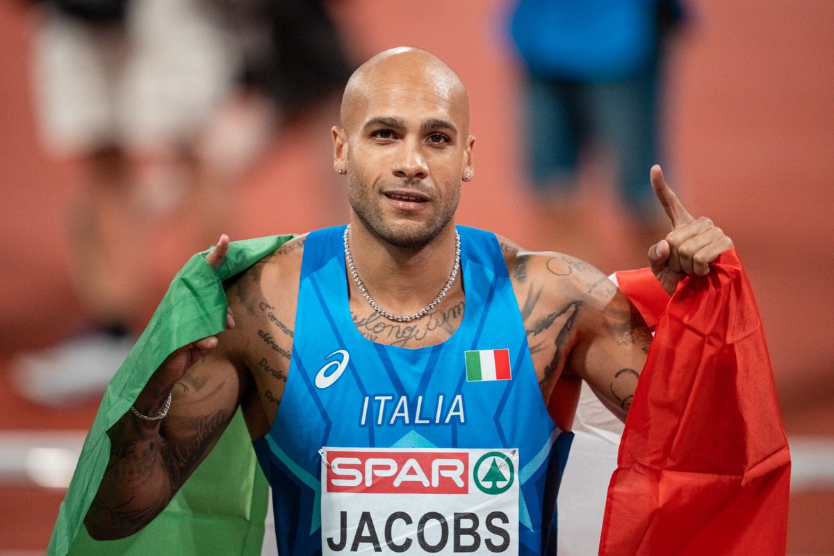 AleIannacci's tweet photo. 🥇 Olimpiadi 2021
🥇 Mondiali Indoor 2022
🥇 Europei 2022

Marcell #Jacobs è nell’olimpo dell’#atletica.

#Monaco2022 #Munich2022 https://t.co/NiK9EmLjrP
