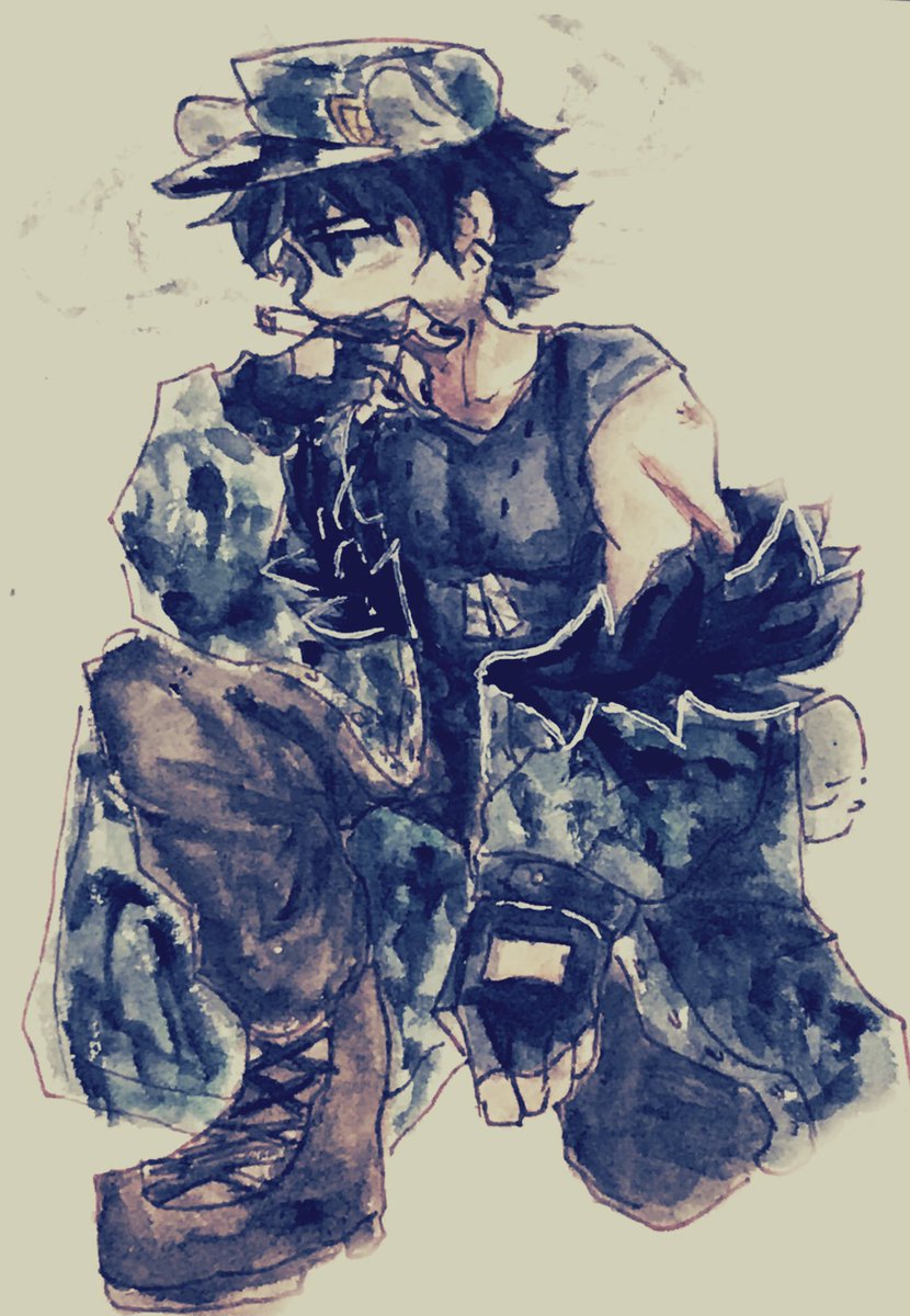 AbearAdai's tweet photo. #htf擬人化 #HTF 私設の服装🤤 毛糸の襟が好きーー〜 https://t.co/L0JwSgN07B
