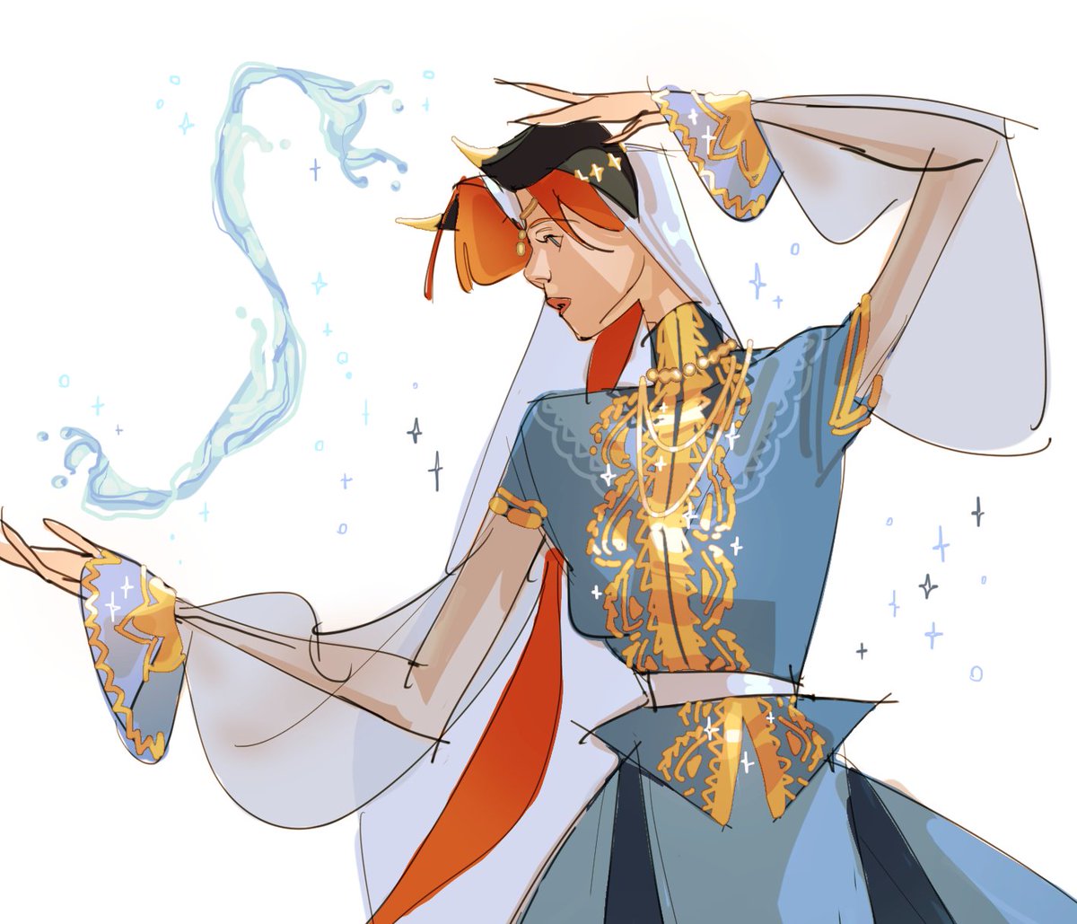_ohholy's tweet photo. my take on nilou 🪷 #Genshinlmpact #sumeru https://t.co/mmIfAEVQ1H
