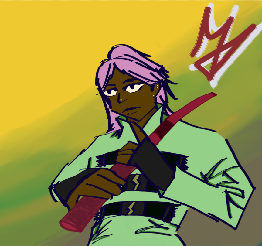 Mon0uma's tweet photo. Next up: Tala- a bright star!! sword user and pretty sturdy with it too
- Pose reference: @Aquesart1 
#smallartist #digitalartist #digitalart #projecteclipse #Mon0umaarts https://t.co/GFsCKEuQBt