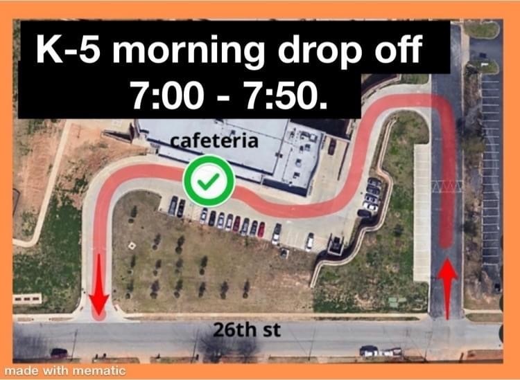 We appreciate your support in helping our Bulldogs start the year strong! We resume our regular schedule tomorrow. Kinder - 5th grade students drop off at cafe entry between 7:00 and 7:50 am. Thank you for helping us create a safe learning environment for our Bulldogs! 🐾